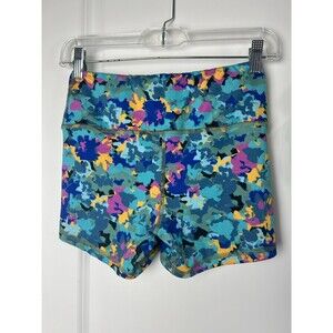 Fleo Halcyon Power High Rise Shorts SZ XS